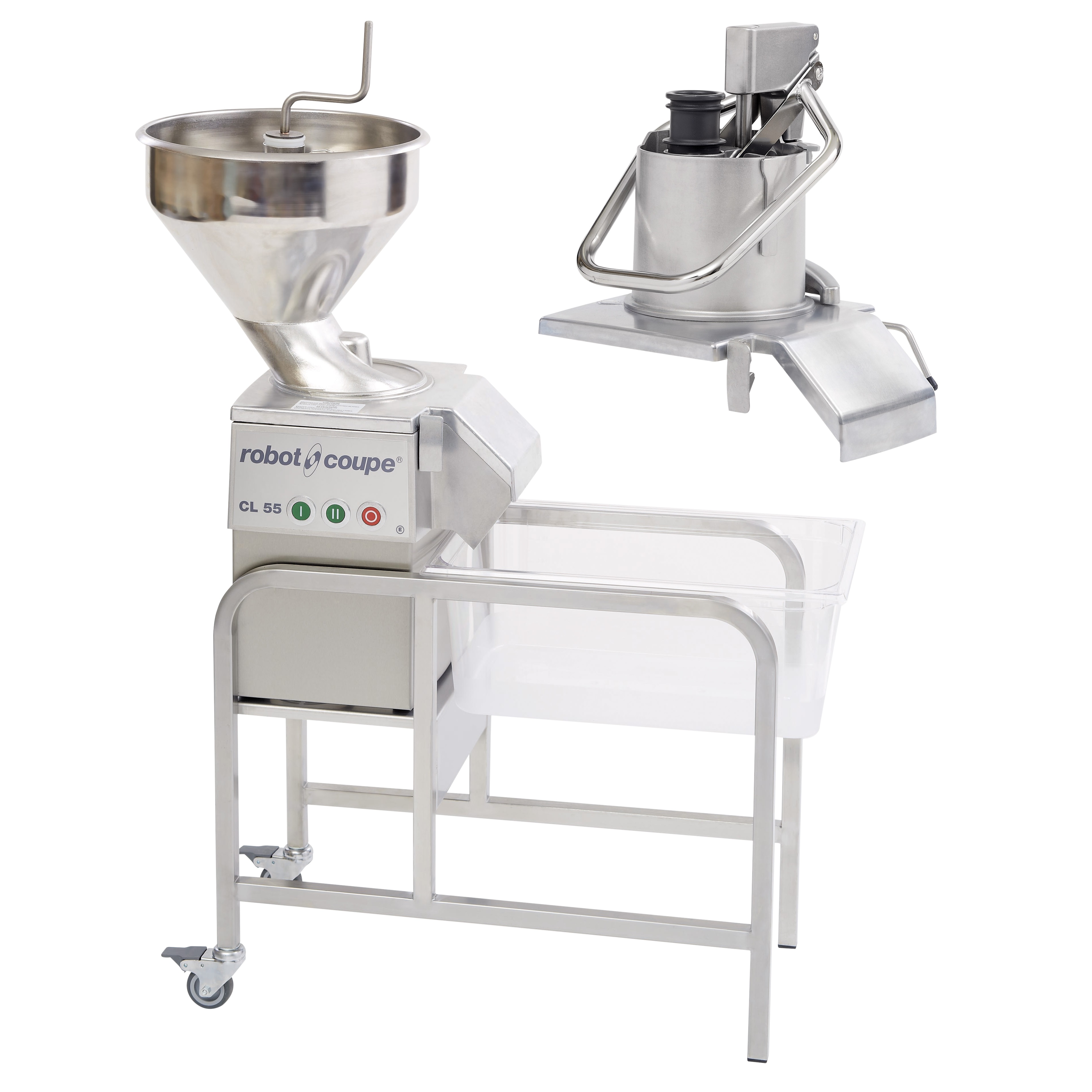 Овощерезка Robot Coupe CL55 2 воронки (Без дисков, 380В) 2211