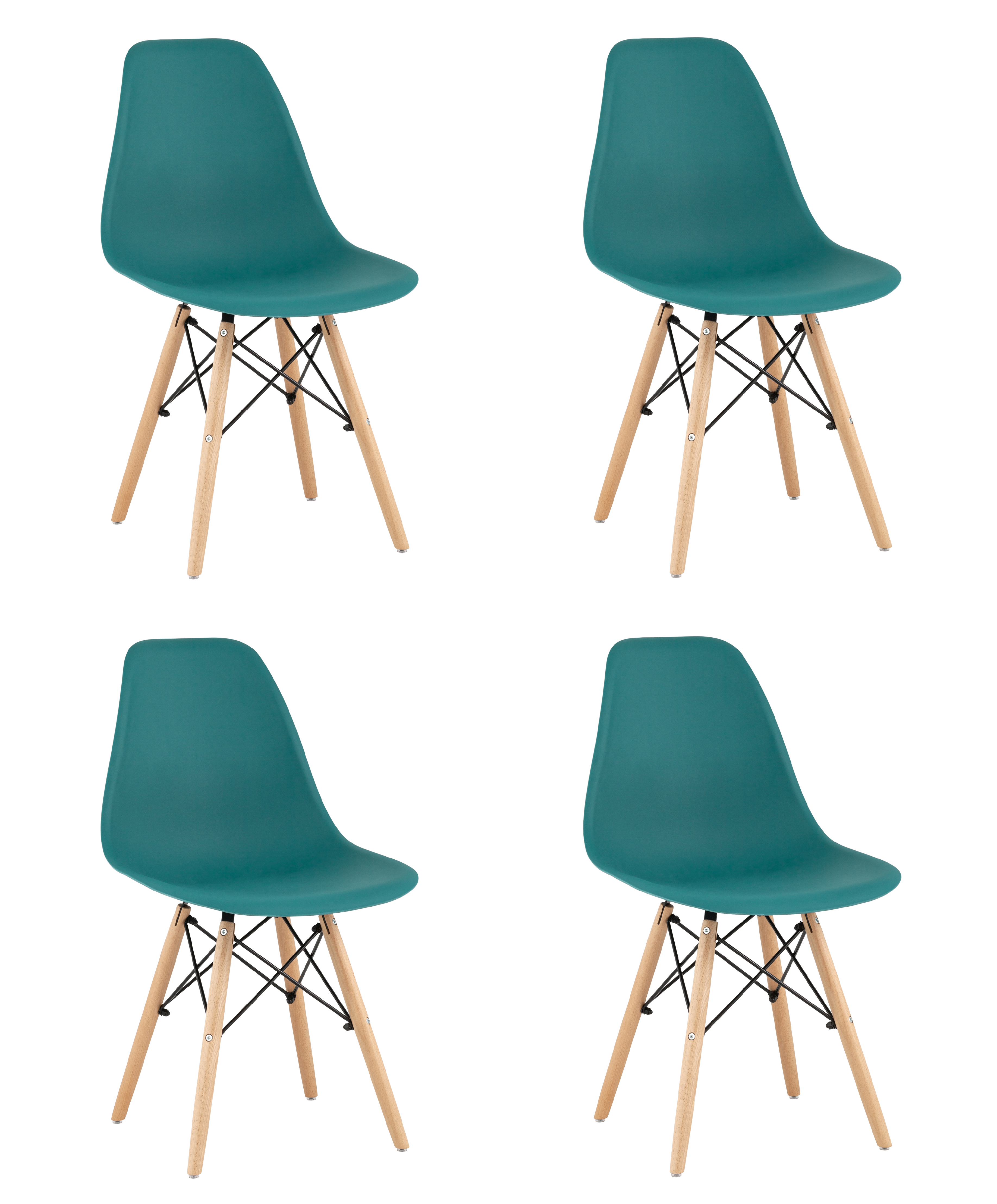 Стул Style DSW темно-бирюзовый x4